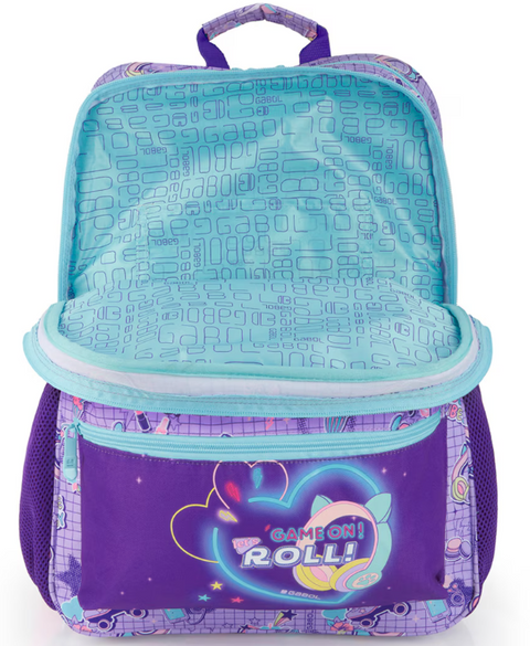 Gabol Funny Kids Lilac Backpack 3 Compartments 44cm