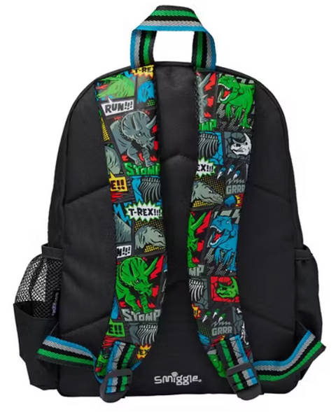 Smiggle Grey Happy Tales Junior Id Backpack 36cm