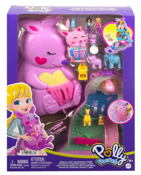 Polly Pocket Mama & Joey Kangaroo Purse