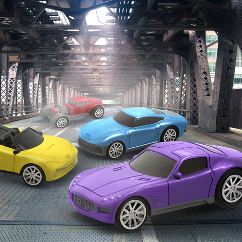Driven Turbocharge Race Cars 4-Pack