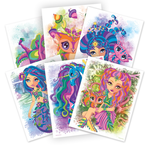 Nebulous Stars Color by Number Book Set