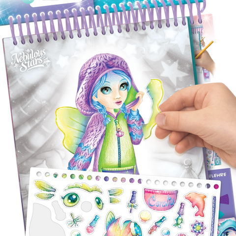 Nebulous Stars Pyjama Party Fashion Sketchbook