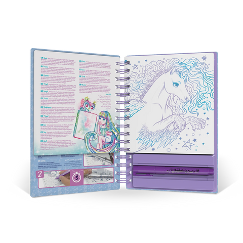 Nebulous Stars Small Creative Book Fantasy Foil Art