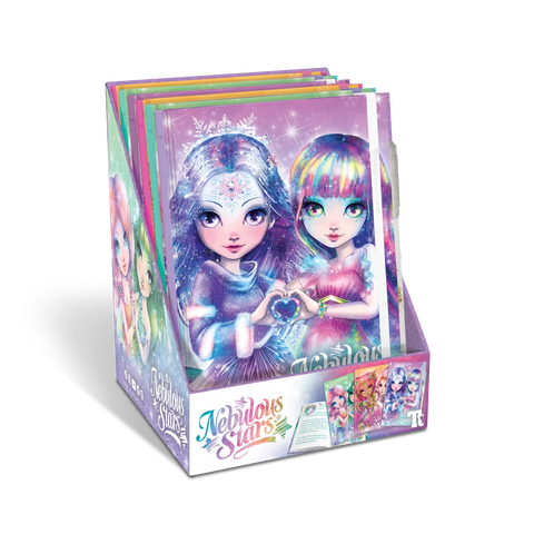 Nebulous Stars Deluxe White Notebook
