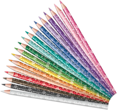 Nebulous Stars Sketch & Color Pencil Tubes
