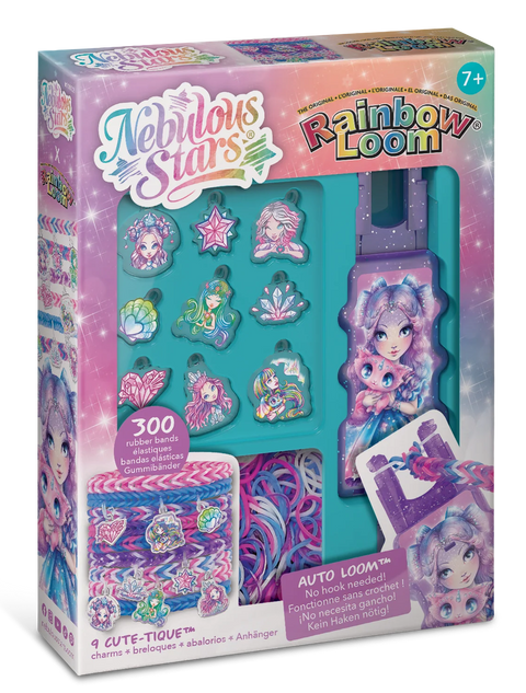 Nebulous Stars Rainbow Loom Auto Loom Charm Set