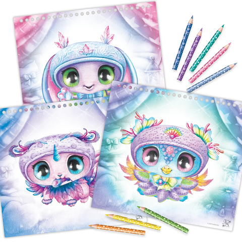 Nebulous Stars Pyjama Party Creative Sketchbook Animoulous
