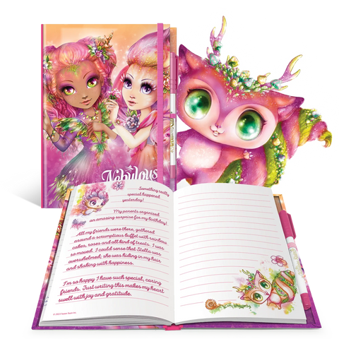 Nebulous Stars Deluxe White Notebook