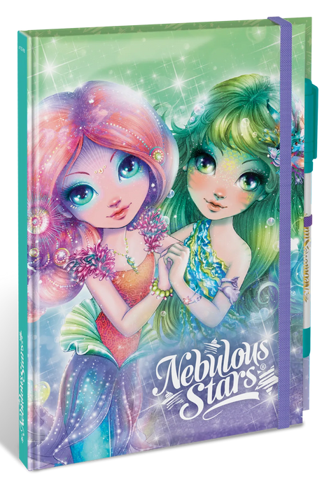 Nebulous Stars Deluxe White Notebook
