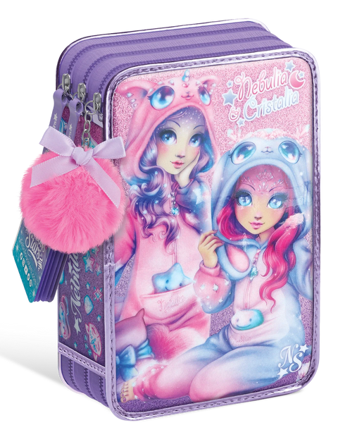 Nebulous Stars Nebulia & Cristalia Pyjama Party 3-tier Pencil Case