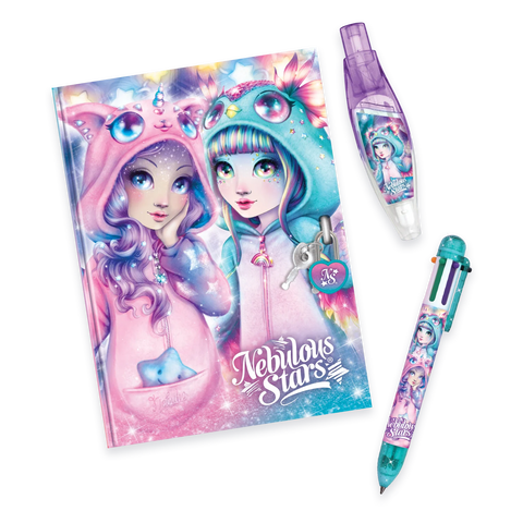Nebulous Stars Pyjama Party Deluxe Secret Diary Set