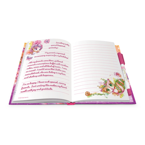Nebulous Stars Deluxe White Notebook