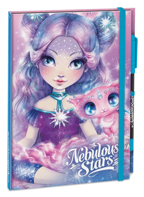 Nebulous Stars Deluxe Black Notebook Assorted