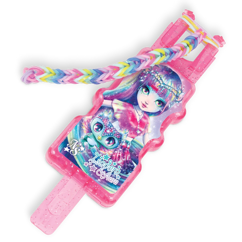 Nebulous Stars Rainbow Loom Besties Forever Bracelet Set