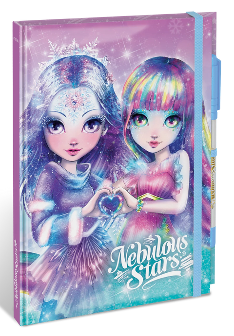 Nebulous Stars Deluxe White Notebook