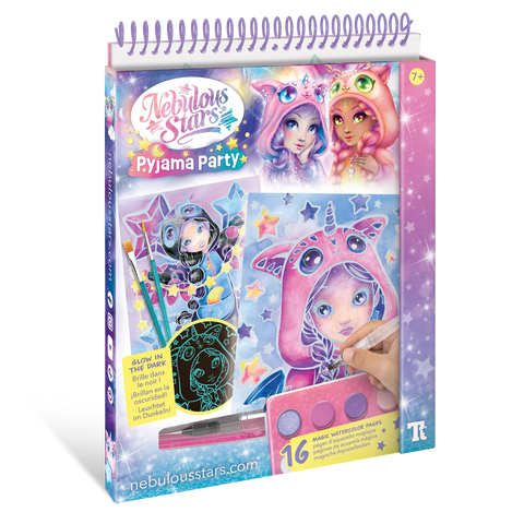 Nebulous Stars Pyjama Party Magic Watercolor Book Set