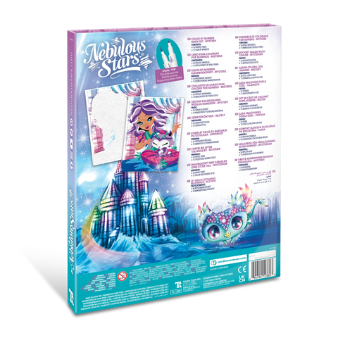 Nebulous Stars Color by Number Book Set - Mystery