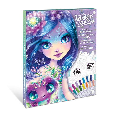 Nebulous Stars Color by Number Book Set
