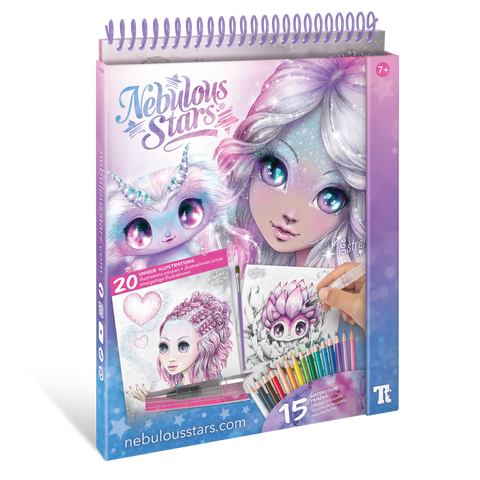 Nebulous Stars Watercoloring Book Set