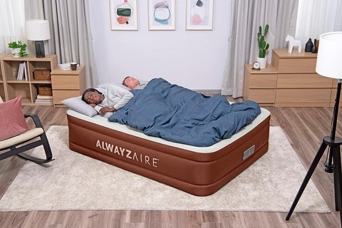 Bestway AlwayzAire Fortech Queen Airbed With Built-in Comfort Choice Dual Pump 203x152x51cm