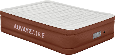 Bestway AlwayzAire Fortech Queen Airbed With Built-in Comfort Choice Dual Pump 203x152x51cm