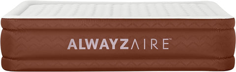 Bestway AlwayzAire Fortech Queen Airbed With Built-in Comfort Choice Dual Pump 203x152x51cm