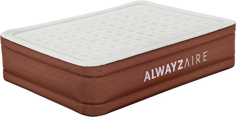 Bestway AlwayzAire Fortech Queen Airbed With Built-in Comfort Choice Dual Pump 203x152x51cm