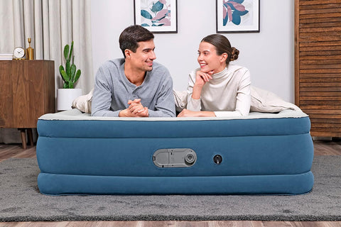 Bestway AlwayzAire Queen Airbed Built-in Dual Pump 203x152x46cm