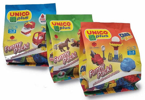 Unico Plus Funny Pack Bricks 46 Pieces