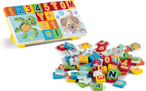 Androni Letter and Numbers Suitcase 80 Pieces