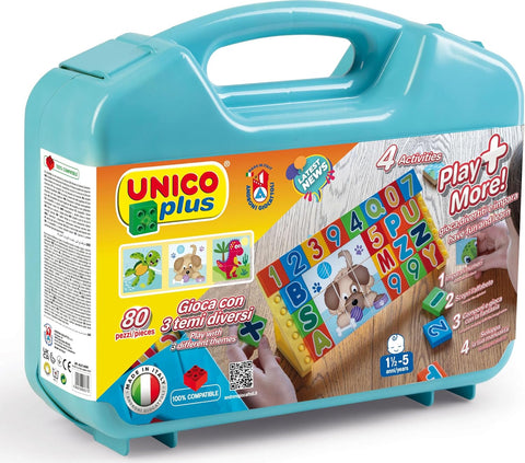 Androni Letter and Numbers Suitcase 80 Pieces