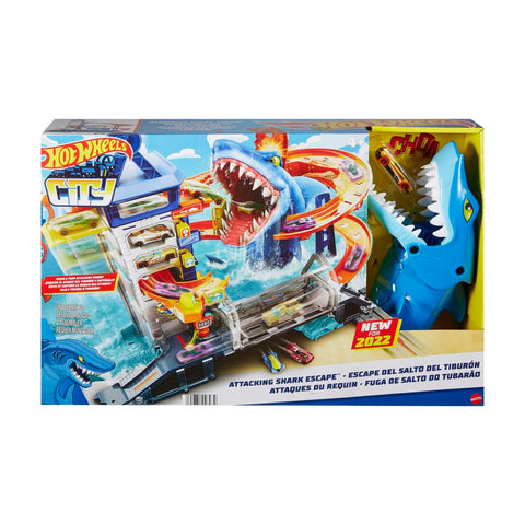 Hot Wheels Attacking Shark Escape Playset