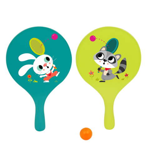 B. Bounce & Play Paddle Set