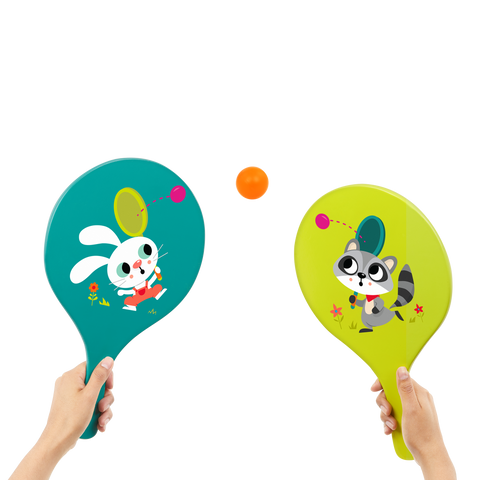 B. Bounce & Play Paddle Set