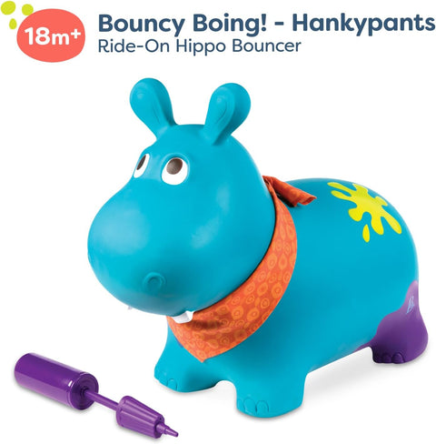B. Bouncy Boing Hankypants Bouncer Inflatable Hippo