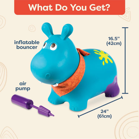 B. Bouncy Boing Hankypants Bouncer Inflatable Hippo