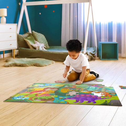 B. Gigantic Jigsaw Dinosaurs Floor Puzzle 48 Pieces