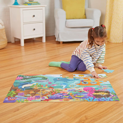 B. Gigantic Jigsaw Under the Sea Floor Puzzle 48 Pieces
