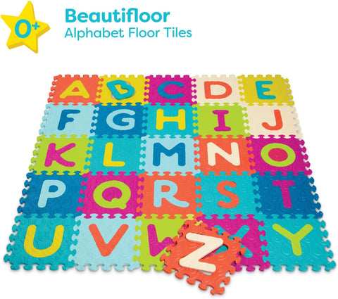 B. Learning Alphabet Floor Mat 26 Foam Tiles
