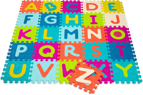 B. Learning Alphabet Floor Mat 26 Foam Tiles