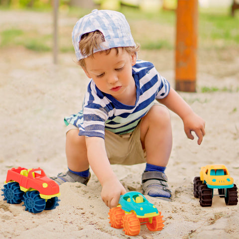 B. Mini Monster Trucks 6 Pieces