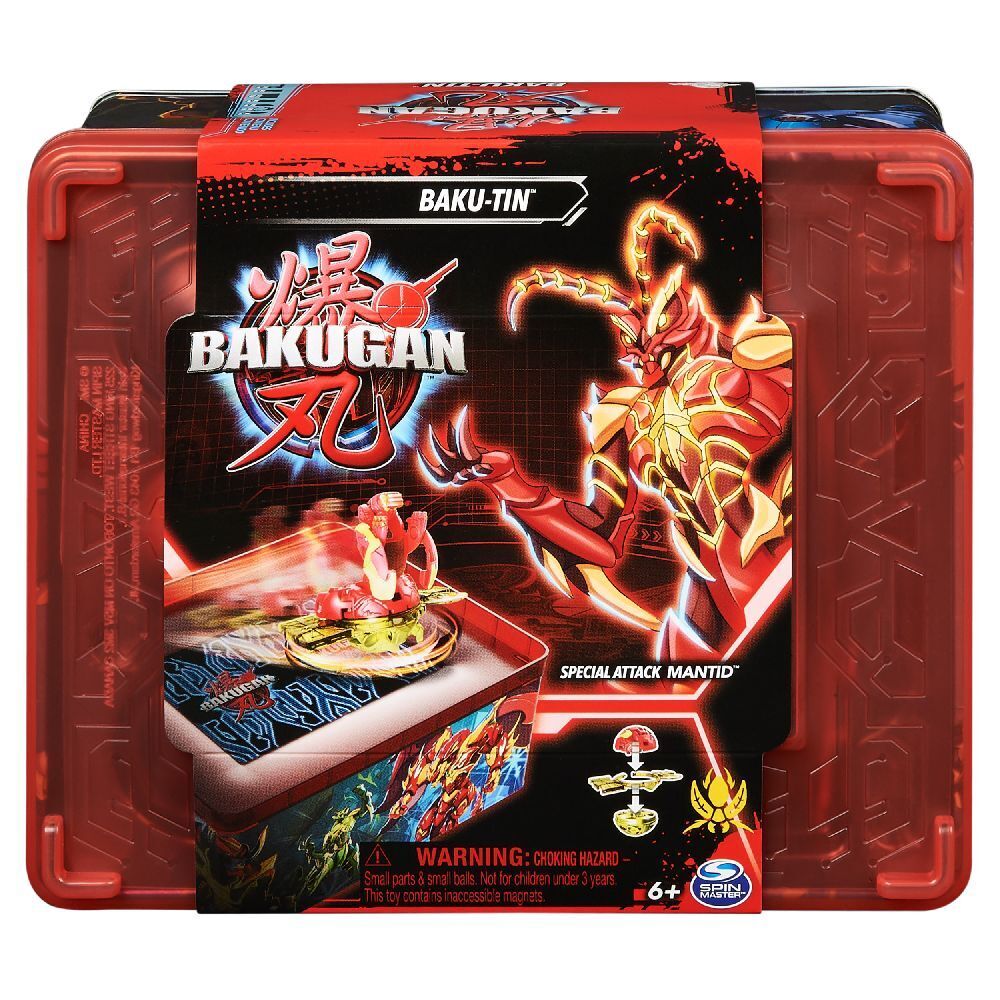 Bakugan Baku-tin with Special Attack Mantid, Customizable