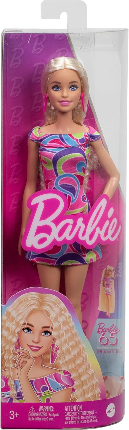 Barbie 65th Anniversary Fashionistas Doll #223, Blonde, Totally Hair-Inspired Look & Accessories