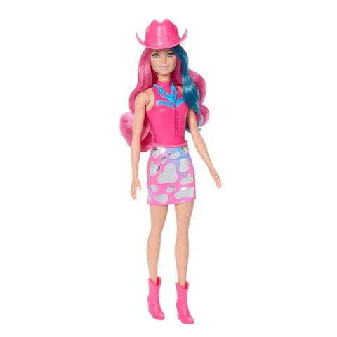 Barbie Color Reveal Disco Star Series Fashion Doll & Accessories With 6 Surprises