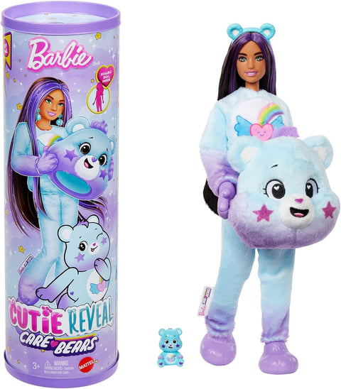 Barbie Cutie Reveal Care Bears Doll & Accessories With 10 Surprises