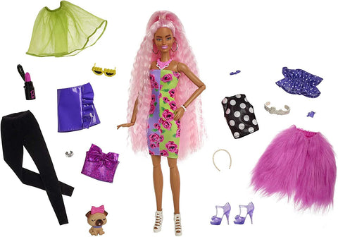 Barbie Extra Deluxe Doll With Accessories Playset