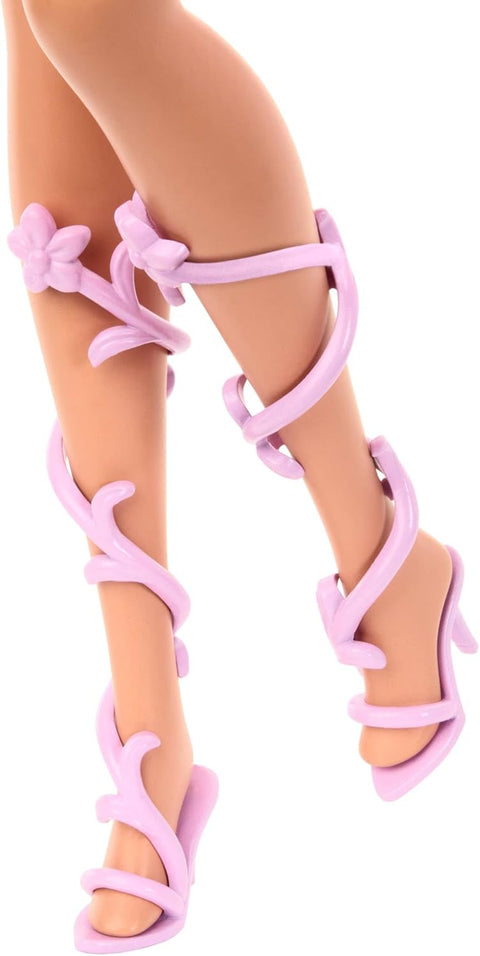 Barbie Fantasy Fairy Doll With Color-Change Wings And Outfit, Includes Wand With Sponge & Fashion Accessories
