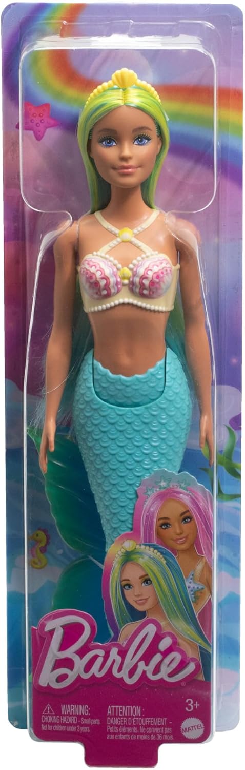 Barbie Mermaid Dolls with Fancy Hair and Headband
