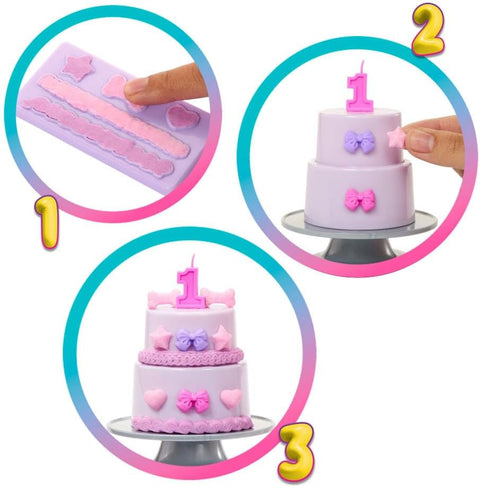 Barbie Party Unboxed Pet Birthday Series Doll & Accessories, Birthday Bows Set With 10 Surprises