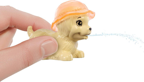 Barbie Puppy Pool Party Playset With Doll, Pool, Doghouse & Slide, 2 Pet Figures & 6 Accessories